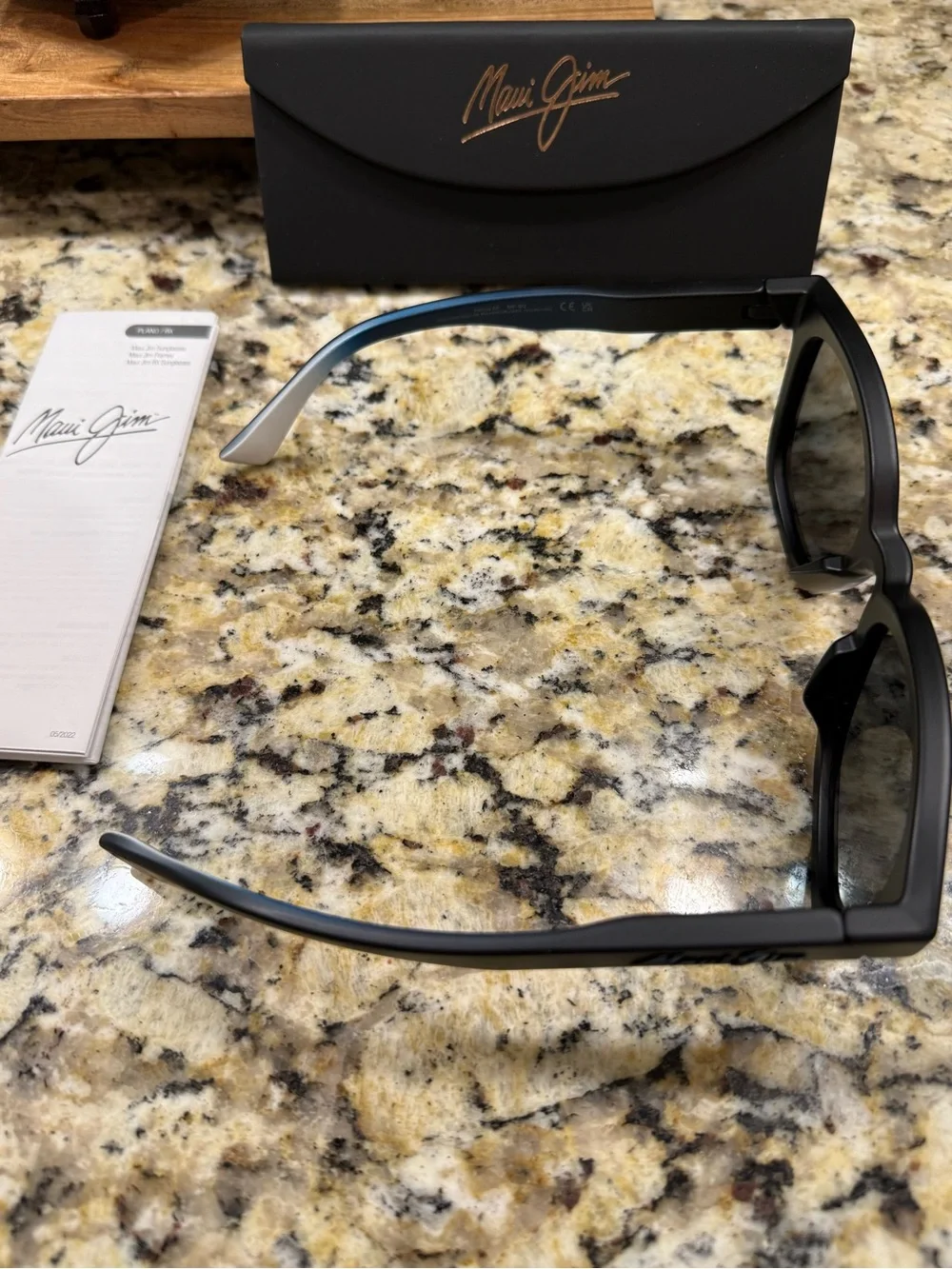 Maui Jim Black Polarized Men’s Sunglasses